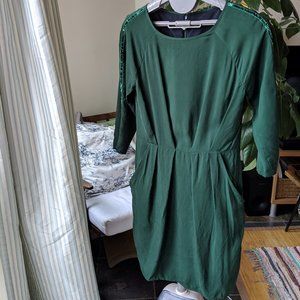 Hugo Boss Green Azura Dress